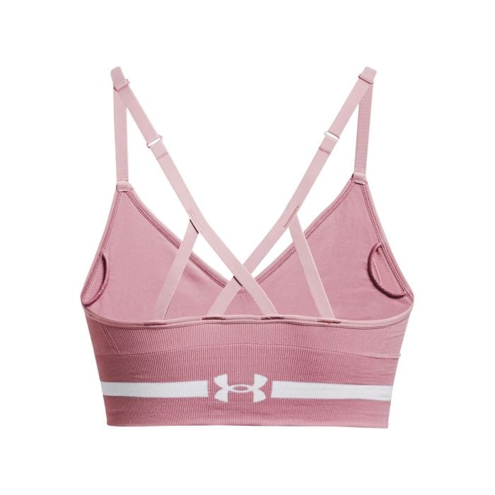Športová podprsenka Seamless Low Long Pink - Under Armour XL