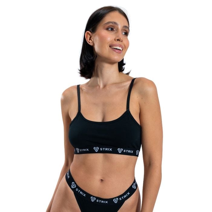 Podprsenka String Bralette Black - STRIX L
