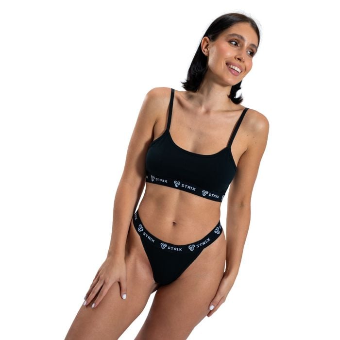 Podprsenka String Bralette Black - STRIX L