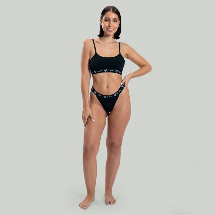 Podprsenka String Bralette Black - STRIX L