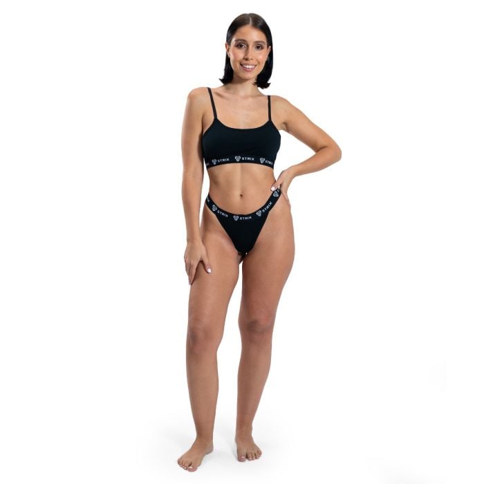 Podprsenka String Bralette Black - STRIX L