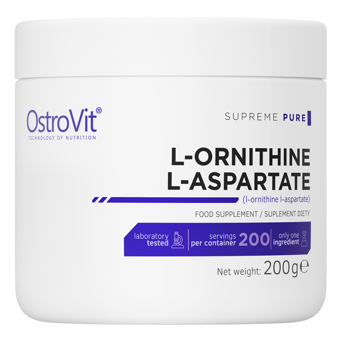 E-shop OstroVit L-ornitín L-aspartát Supreme pure 200 g pure