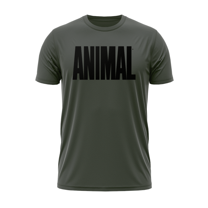 Universal Nutrition Tričko Animal Military Green  MM