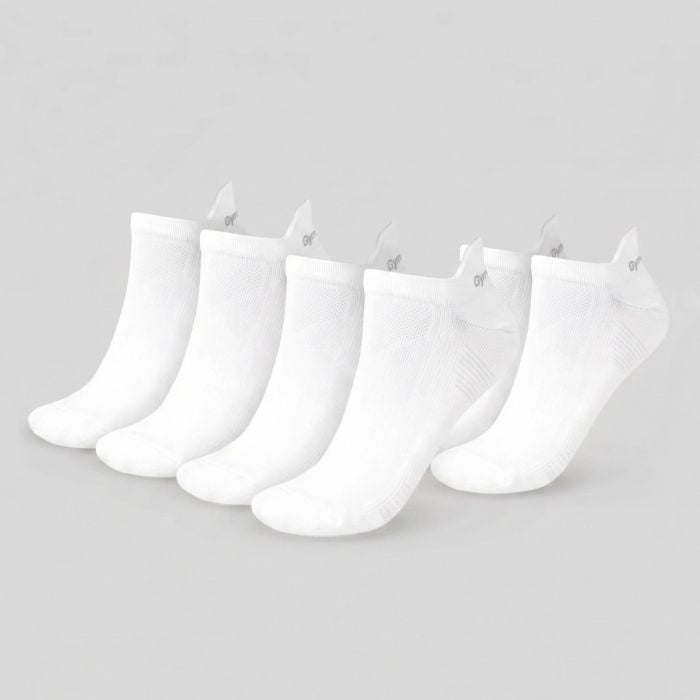 GymBeam Ponožky Tab 3Pack White  XL