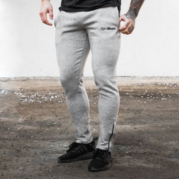 Tepláky Fitted Pant grey - GymBeam