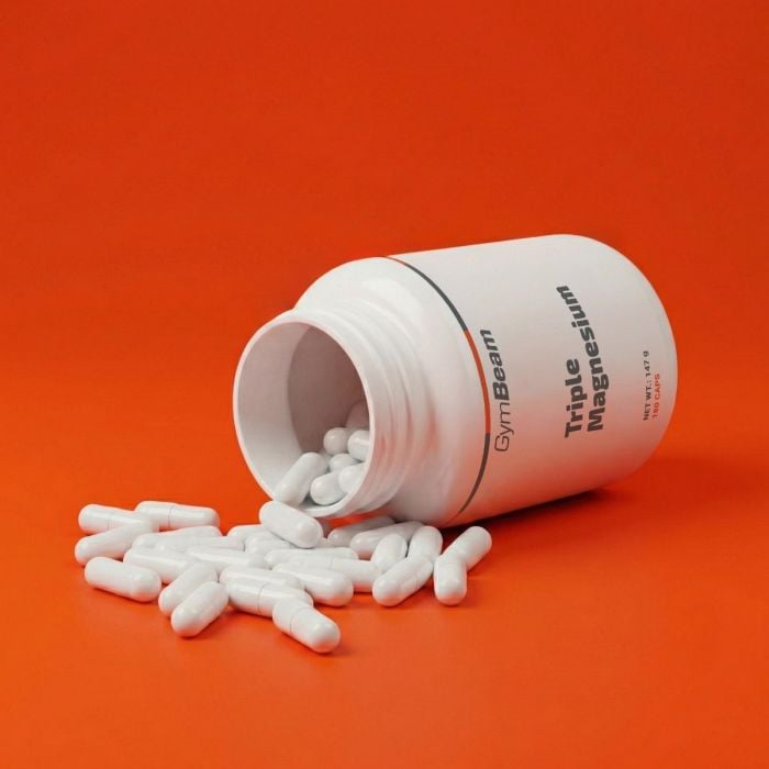 Triple Magnézium - GymBeam 180 kaps. - 00