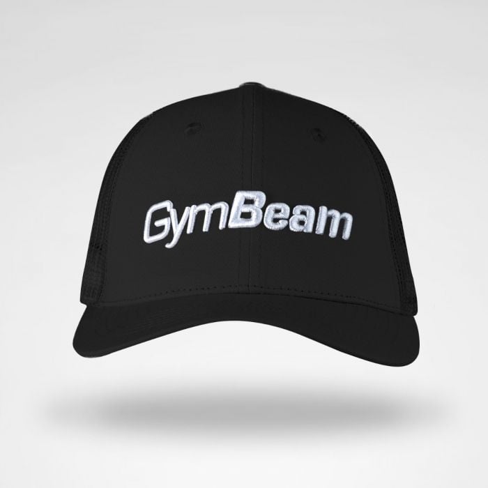 GymBeam Šiltovka Mesh Panel Cap Black uni