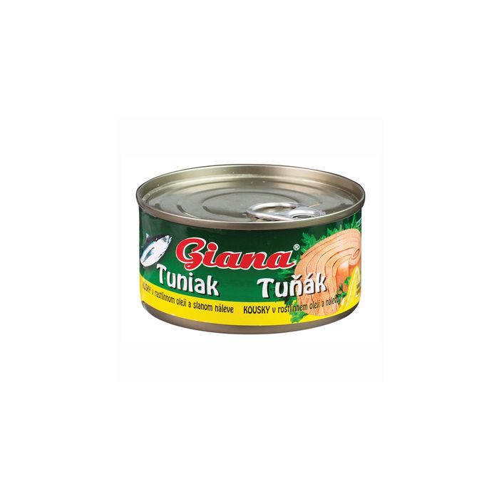 Tuniak kúsky v rastlinnom oleji  - Giana