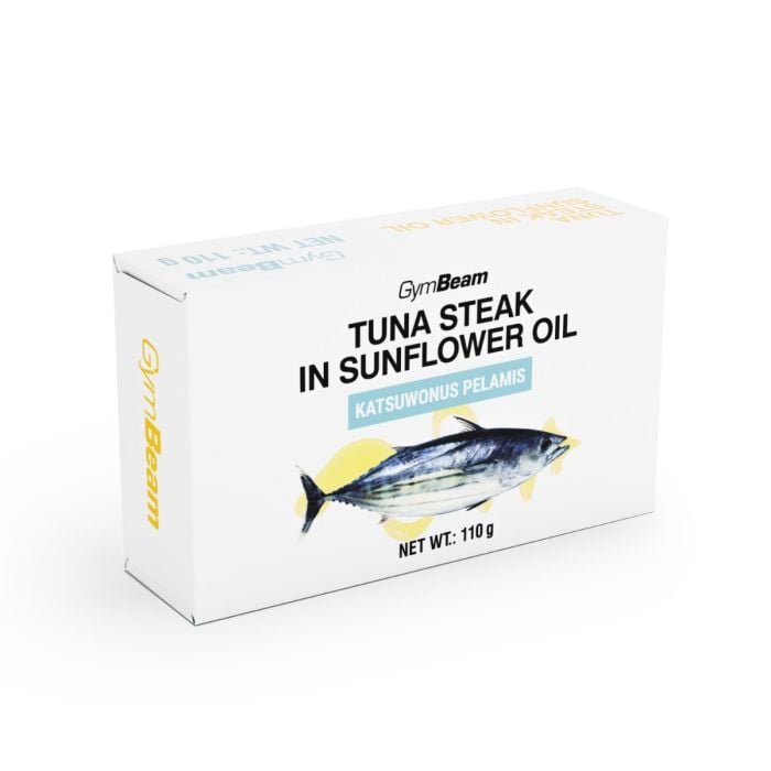 Steak z tuniaka v slnečnicovom oleji - GymBeam 110 g