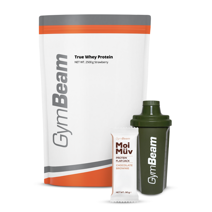 True Whey - GymBeam 1000 g - čokoláda - 00