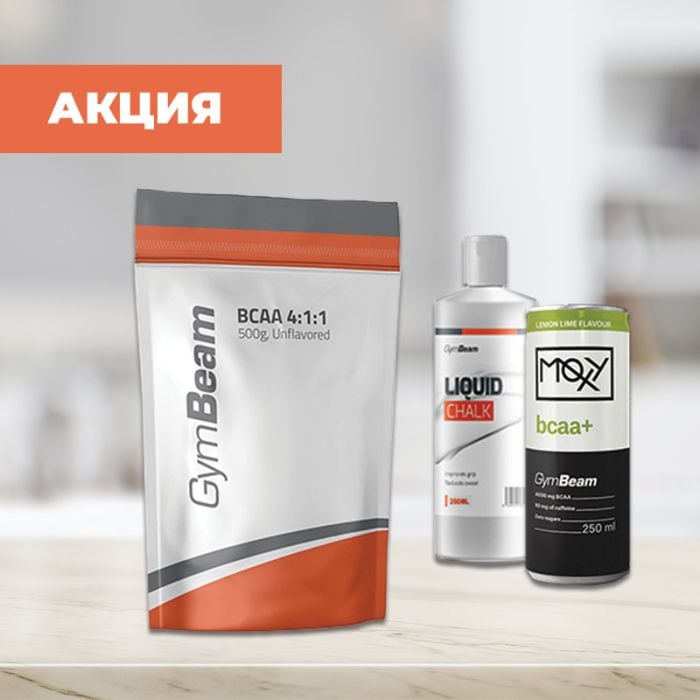 Bcaa 4:1:1 Instant - GymBeam 500 g - pomaranč