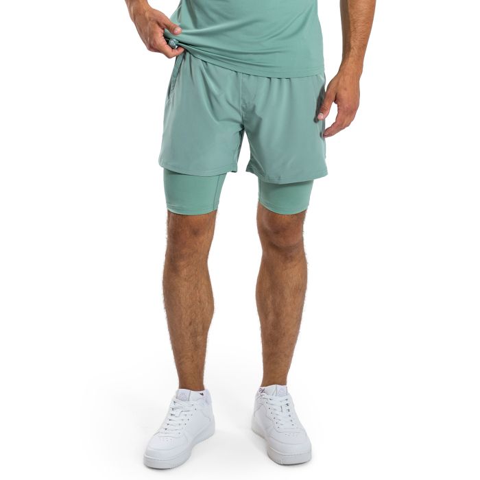 Šortky 2in1 ULTRA Agave - STRIX XXL