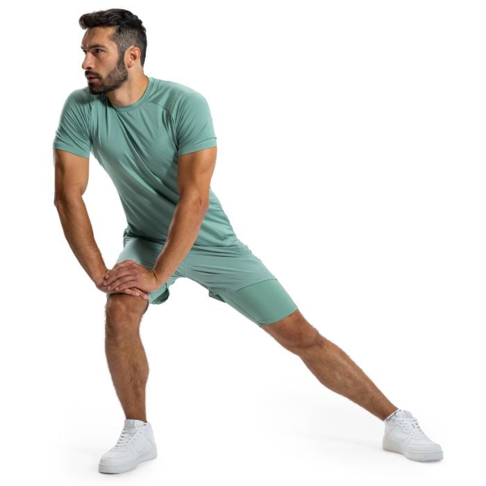 Šortky 2in1 ULTRA Agave - STRIX XXL