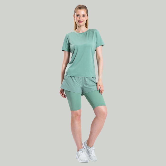 Dámske šortky 2in1 ULTRA Agave - STRIX XL