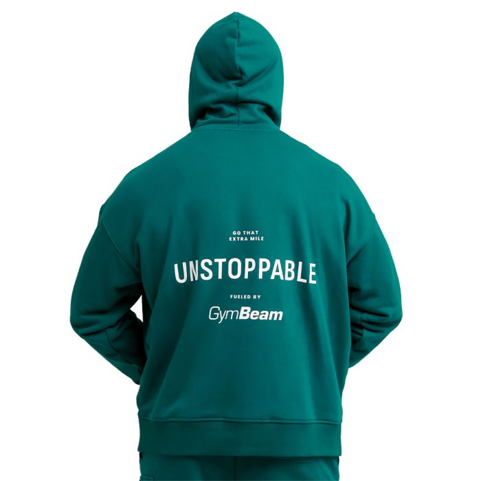 Mikina Unstoppable Green - GymBeam M