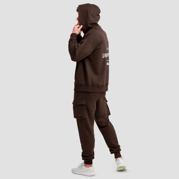 Tepláky Utility Brown - GymBeam XL