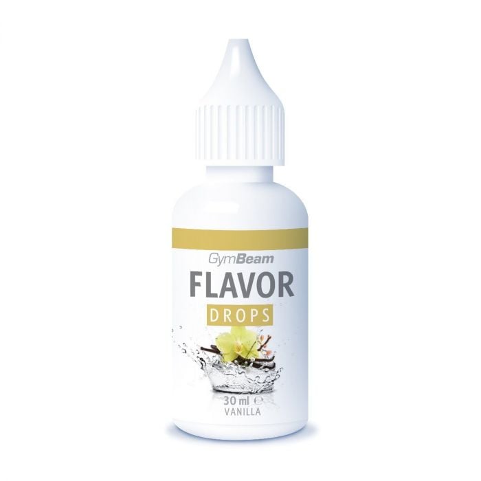 Flavour Drops - GymBeam 30 ml - vanilka
