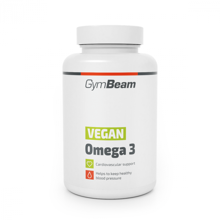GymBeam Vegan Omega 3 90 kaps.
