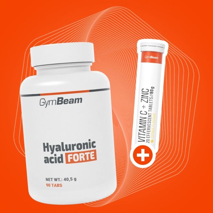 Kyselina hyalurónová Forte - GymBeam 90 tab.