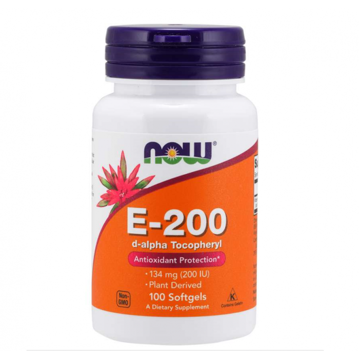 Vitamín E - 200 - Now Foods