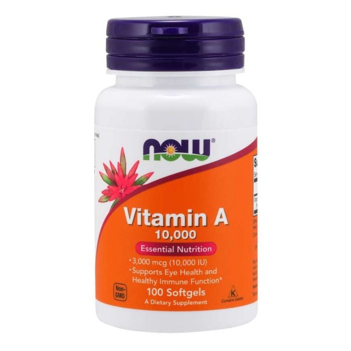 Vitamín A 10,000 IU - NOW Foods