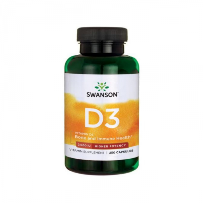 Vitamín D3 2000 IU - Swanson