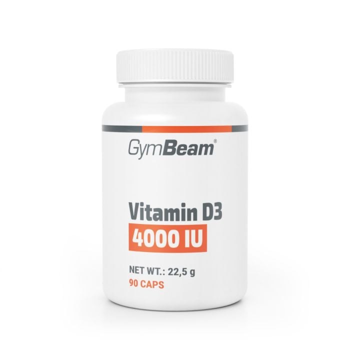 Vitamín D3 4000 IU - GymBeam 90 kaps. - 01