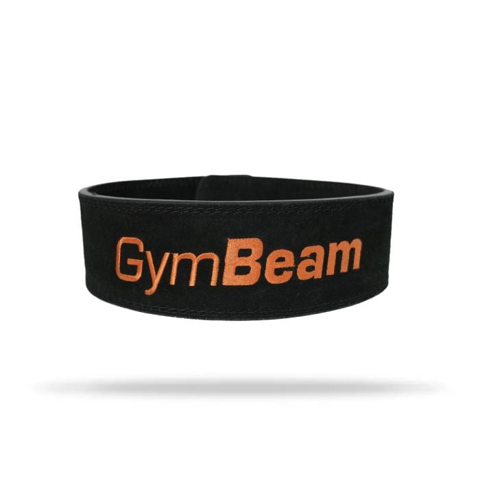 Fitness opasok LEVER Black/Orange - GymBeam XXL