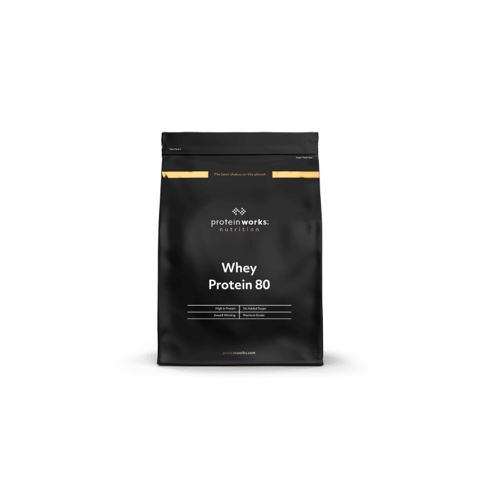 Whey Protein 80 - The Protein Works 2000 g - vanilkový krém