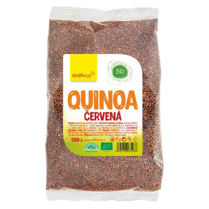 BIO Quinoa červená - Wolfberry