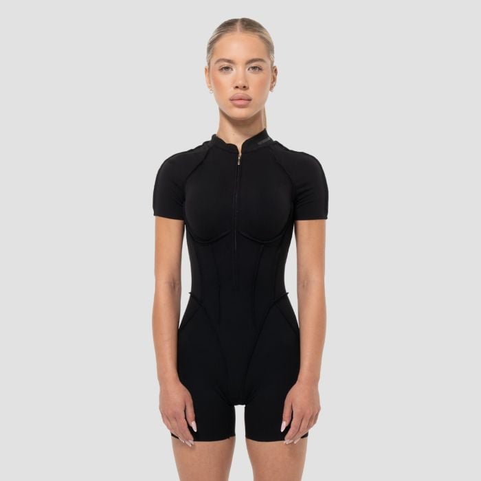 GymBeam Dámsky overal Cosmo Black  S