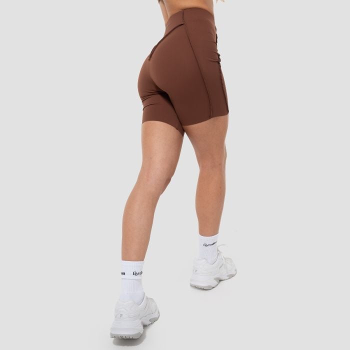 GymBeam Dámske šortky Cosmo Brown- GymBeam  S