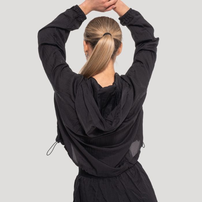 Dámska bunda Flow Black - GymBeam M
