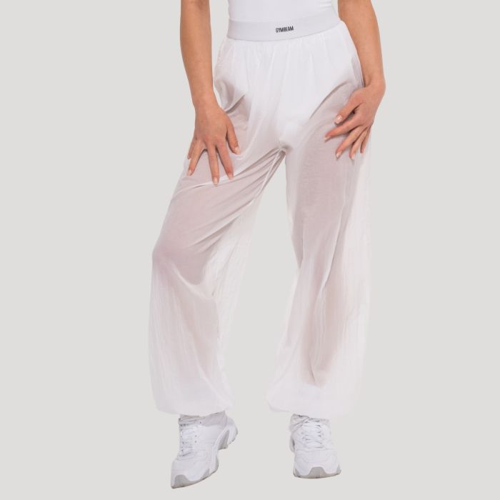 GymBeam Dámske nohavice Flow White  XS