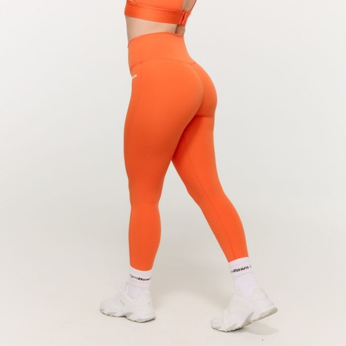 GymBeam Dámske legíny High-waist Limitless Orange  SS