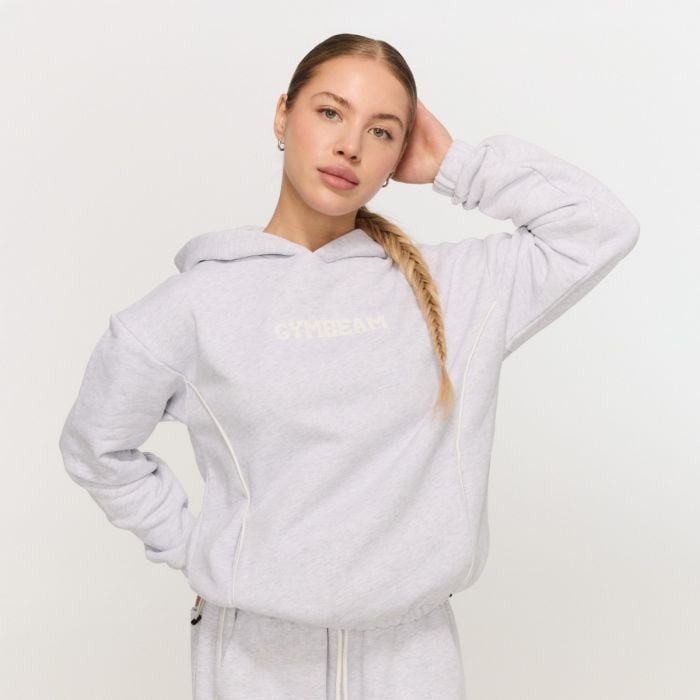 GymBeam Dámska mikina Varsity Grey  M