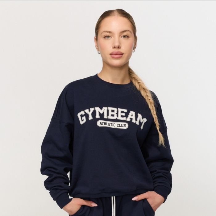GymBeam Dámska mikina Varsity Blue  XL