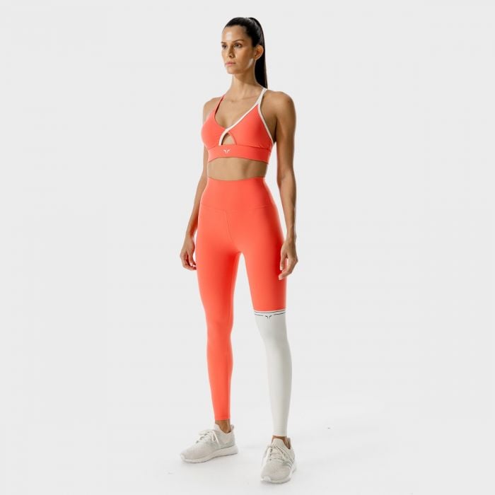 Dámske legíny LAB360º Colour Block Hot Coral - SQUATWOLF XL