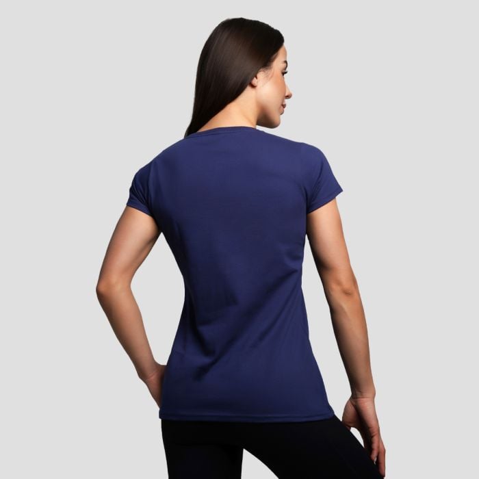 Dámske tričko Basic Navy Blue - GymBeam S