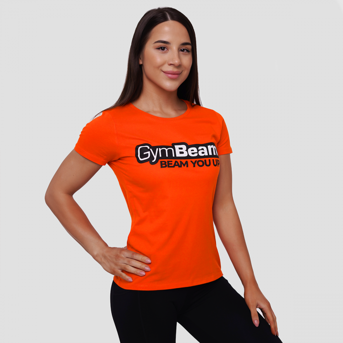 Dámske Tričko Beam Orange - GymBeam M