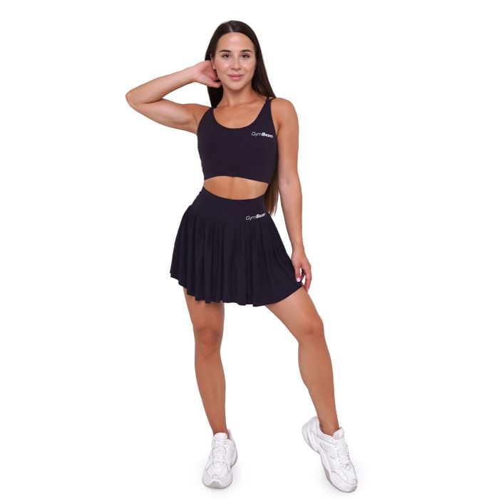 Dámska sukňa BEAT Skort Black - GymBeam S