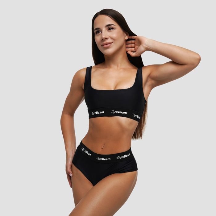Vrchný diel plaviek Sporty Black - GymBeam XL