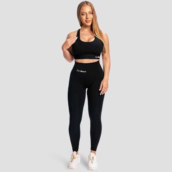 Dámske legíny Combat Black - GymBeam S