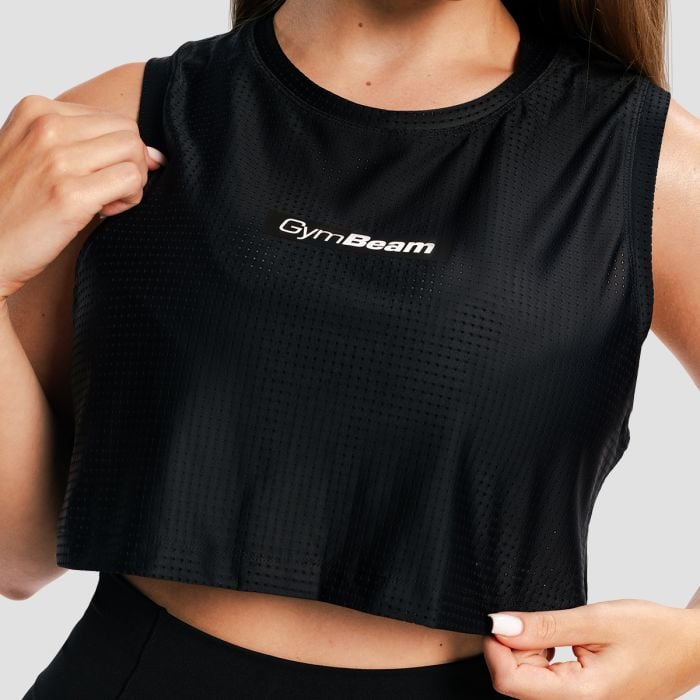 Dámske tielko Combat Black - GymBeam L
