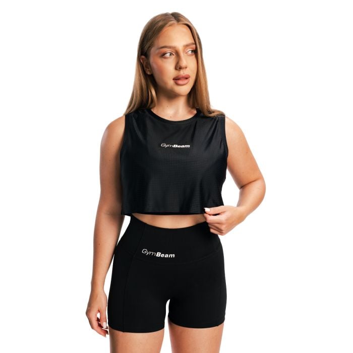 Dámske tielko Combat Black - GymBeam L