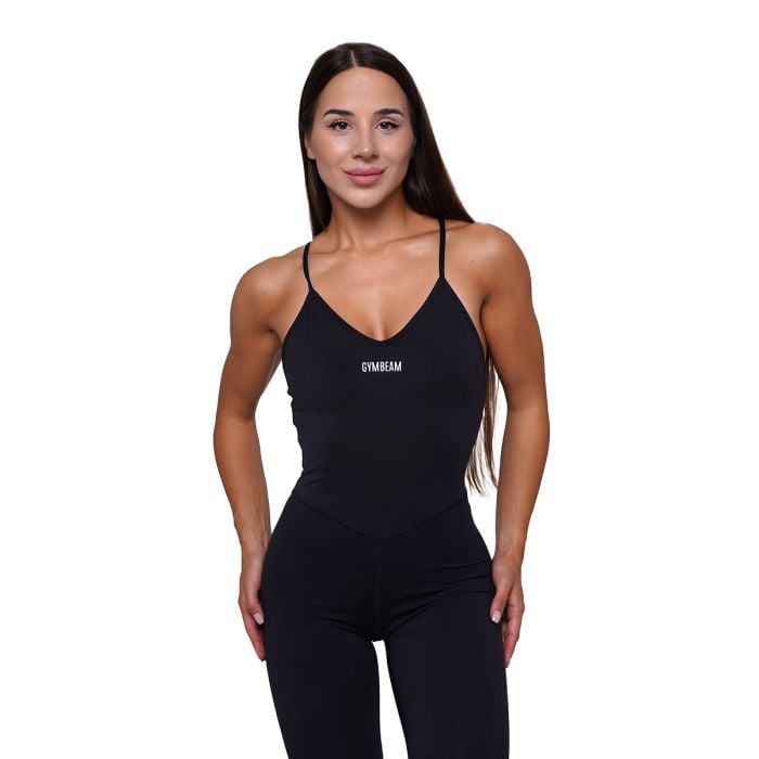 Dámsky overal FIT Black - GymBeam M