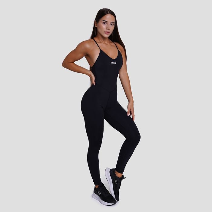 Dámsky overal FIT Black - GymBeam M