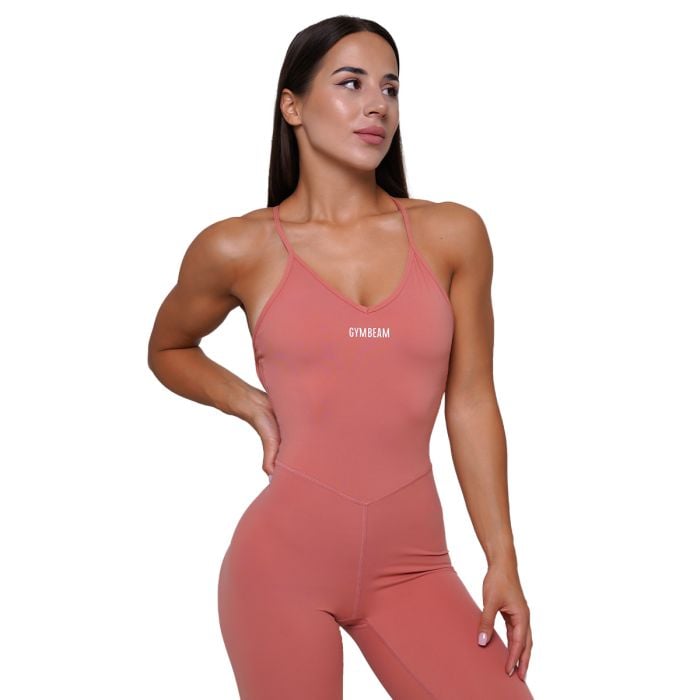 Dámsky overal FIT Salmon - GymBeam M - salmon