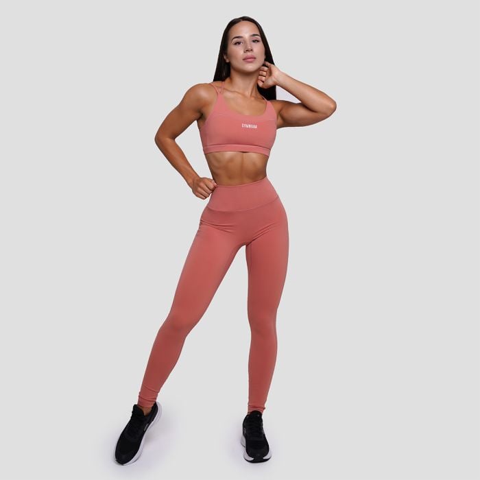 Dámske legíny FIT Salmon - GymBeam S