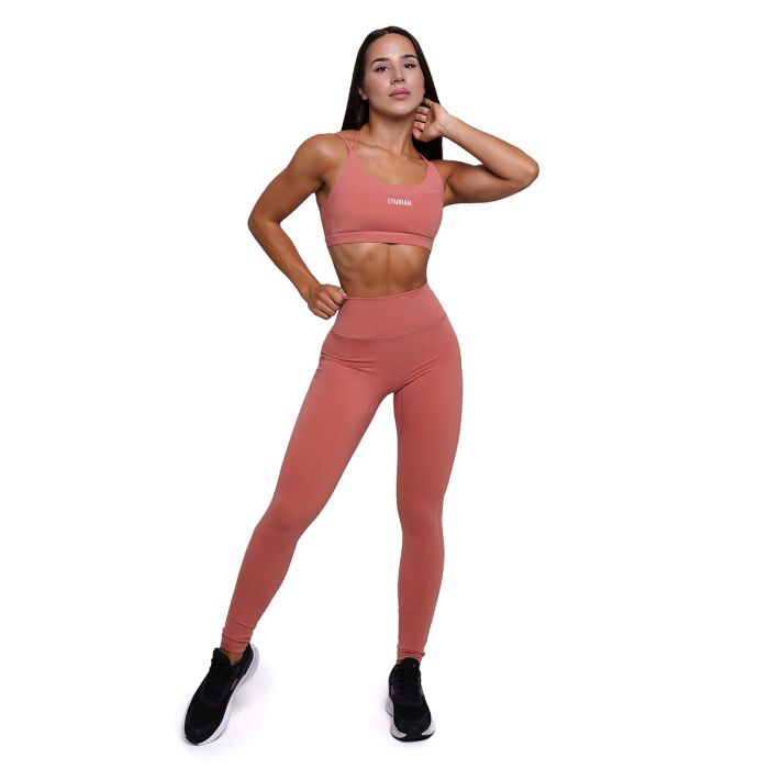 Dámske legíny FIT Salmon - GymBeam S
